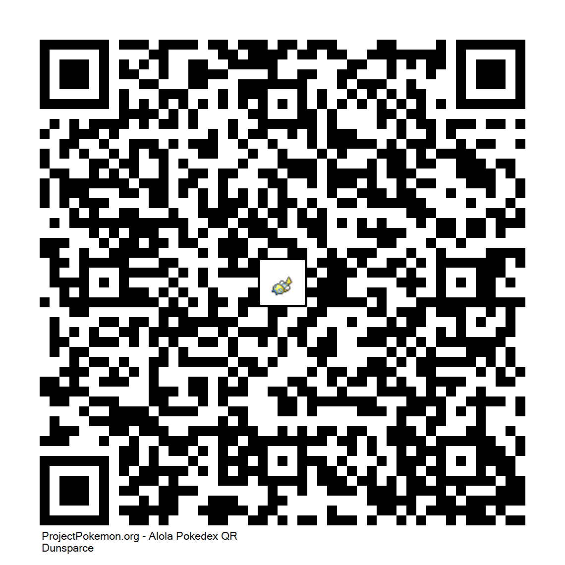 Cdigo QR de Dunsparce